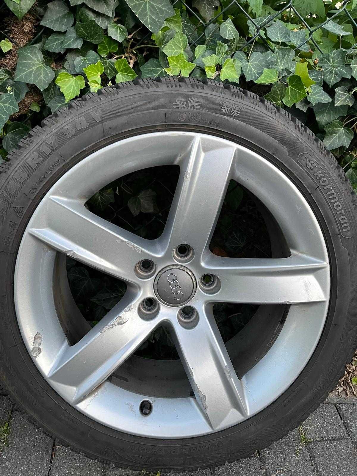 Felgi z oponami R17 5x112 audi
