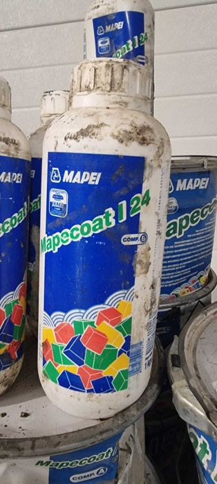 Farba żywica epoksydowa 130kg MAPEI MAPECOAT I24 RAL 7032 !