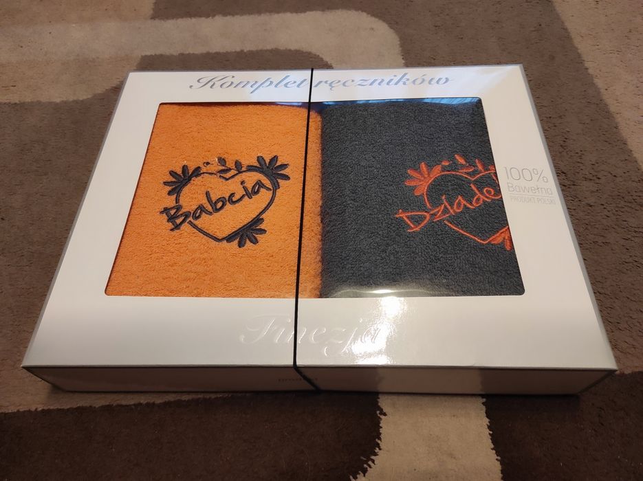 Ręczniki dla dziadków 140x70  zrób sobie prezent