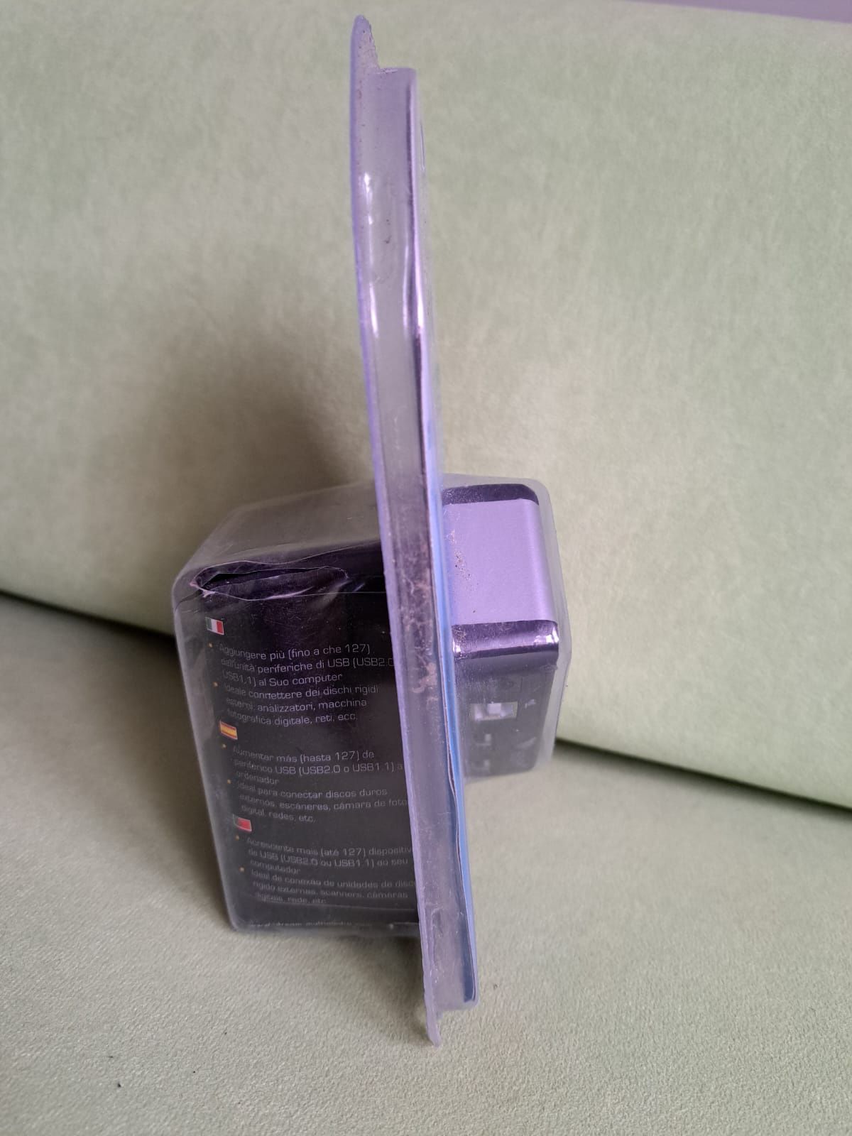 HUB USB 2,0 Hi speed 7 portów
