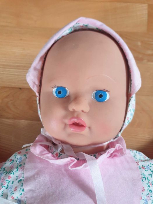 Duża lalka bobas 64 cm PRL