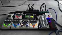 Pedalboard do basu, Taurus, Morley, Korg, Electro Harmonix