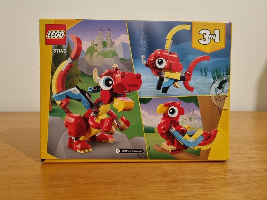 Lego Creator 3-in-1 Dragão Vermelho [novo]