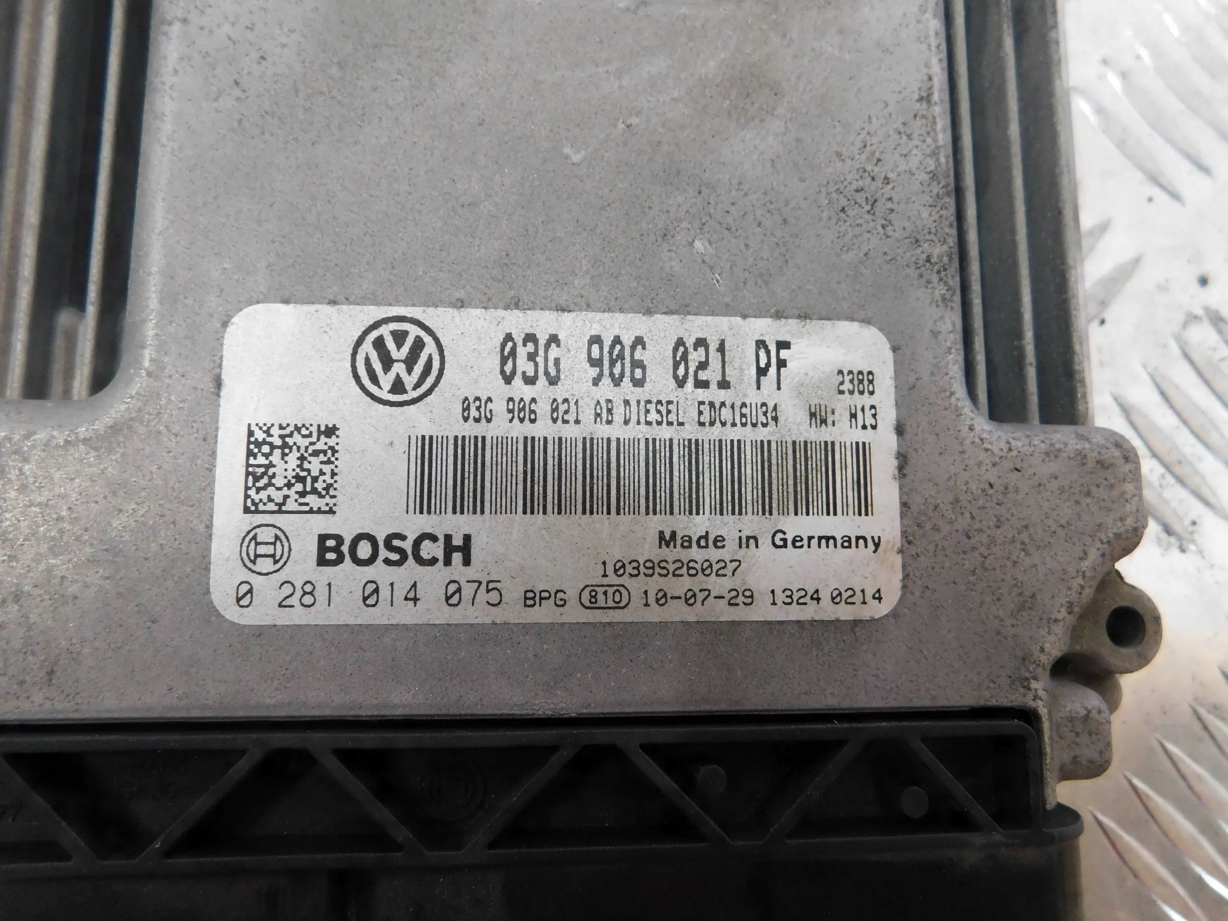Sterownik Silnika VW Caddy 1.9 Tdi 03G906021PF
