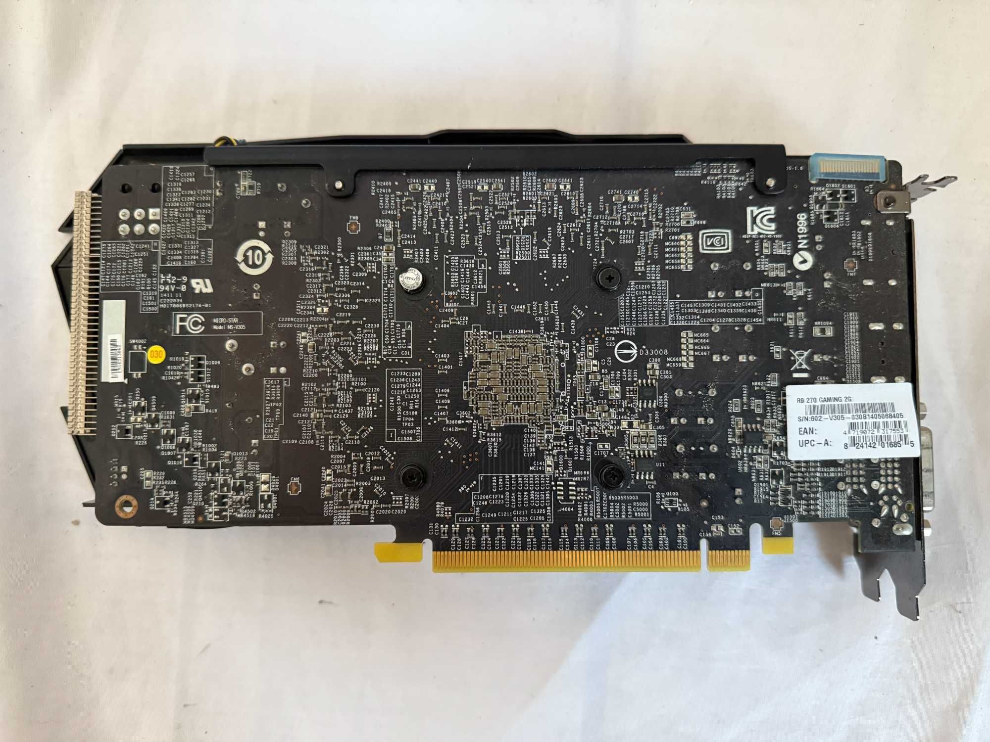 Karta graficzna MSI Radeon R9 270 Gaming 2GB GDDR5
