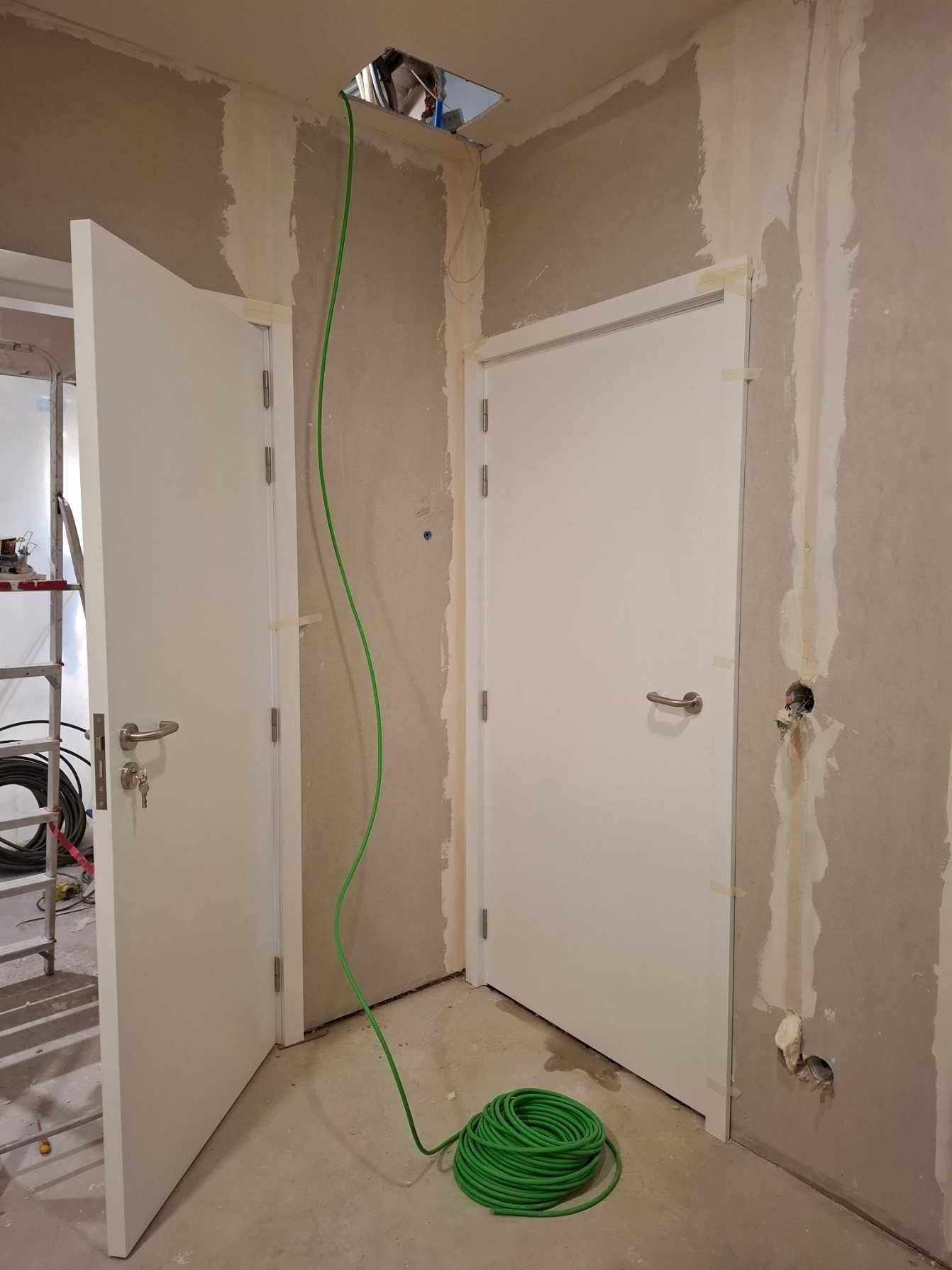 Portas chumbadas para Salas de RaioX e TAC