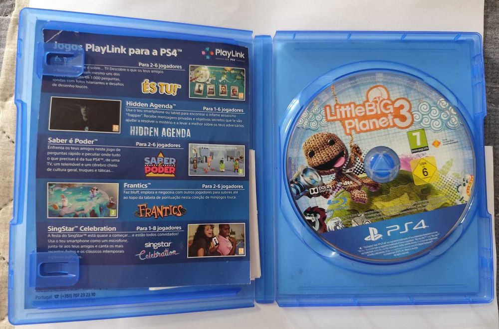 Jogo PS4 Little Big Planet 3