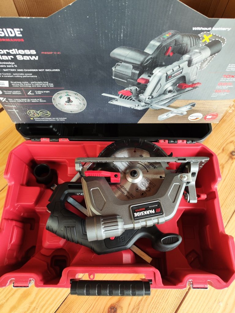 Акумуляторна дискова пила Parkside Performance PHKSAP 12 A1