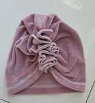 Czapka turban Welur