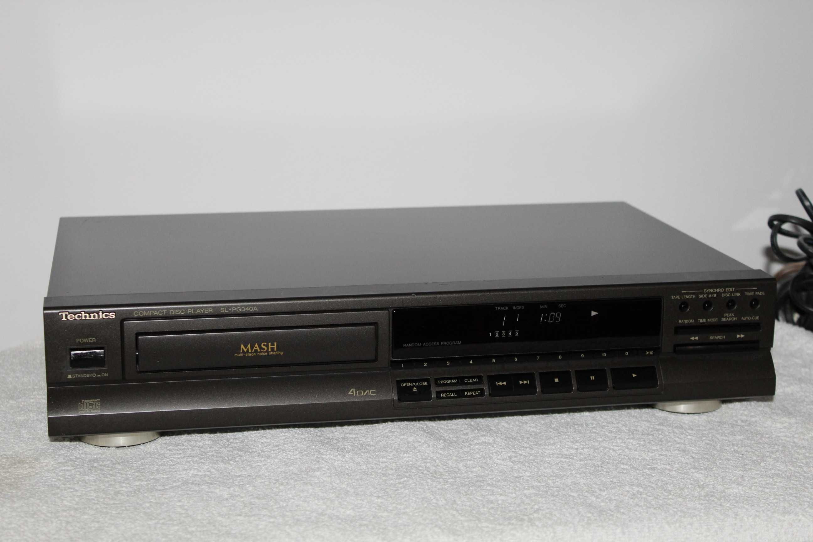 TECHNICS SL-PG340A Odtwarzacz płyt CD segment Wysyłka