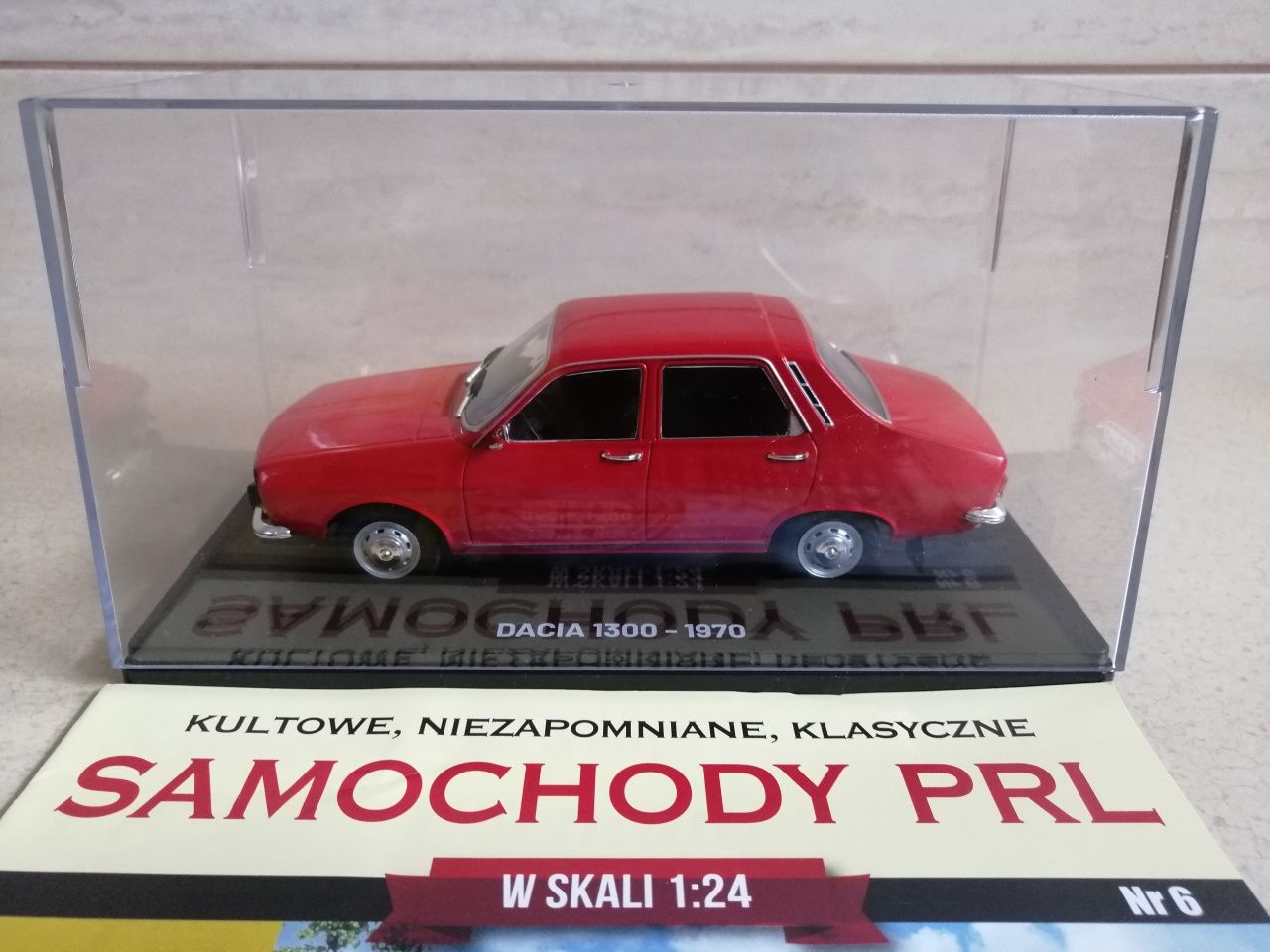 Kultowe samochody prl Dacia 1300 1:24