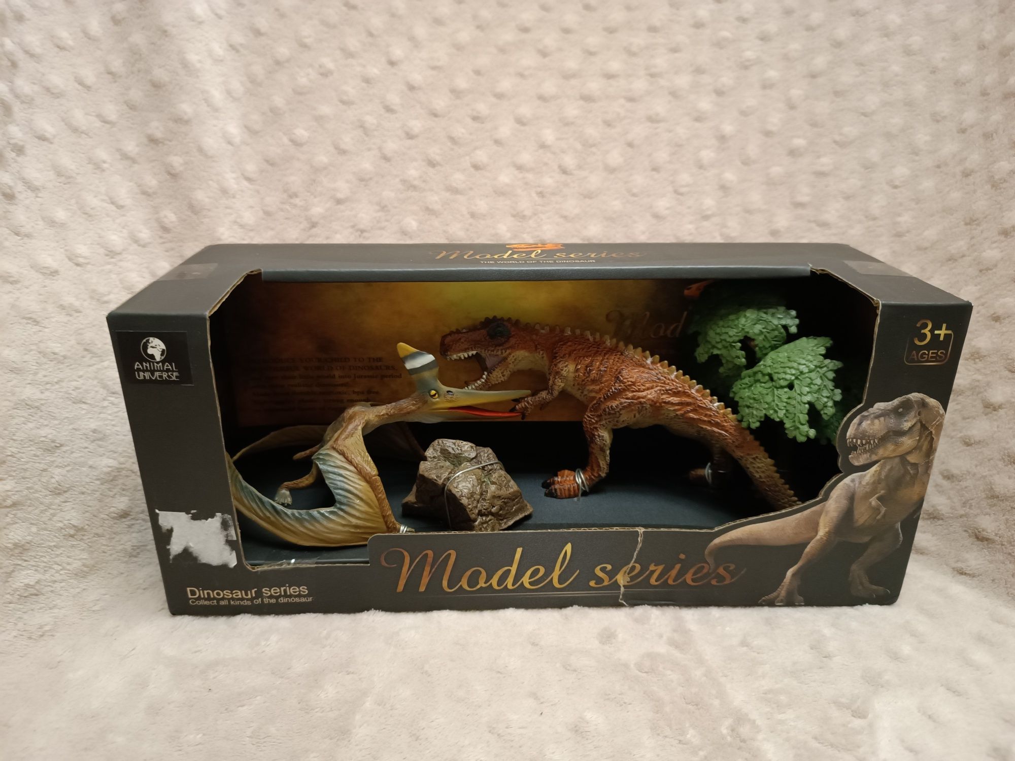 Nowy zestaw dinozaury figurki model series realistyczne prezent