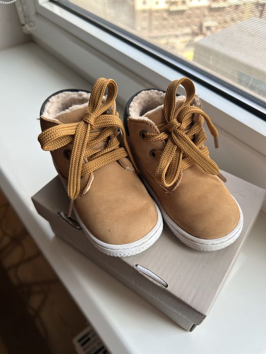 Зимние ботиночки 21 размер, 13 см.