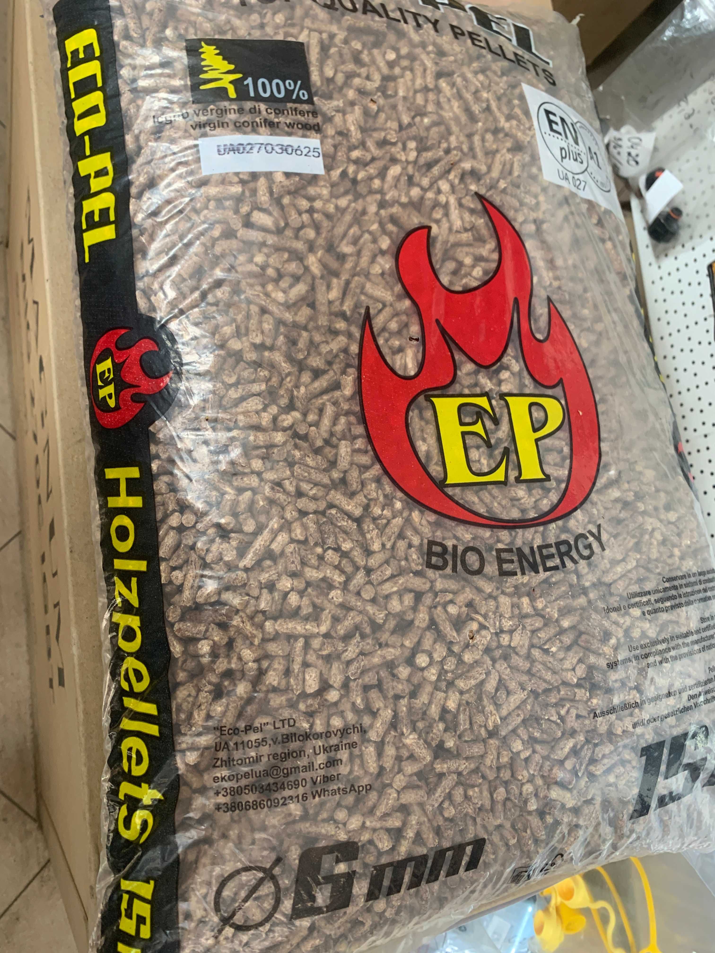 Pellet ECO-PEL EN Plus A1 sosna