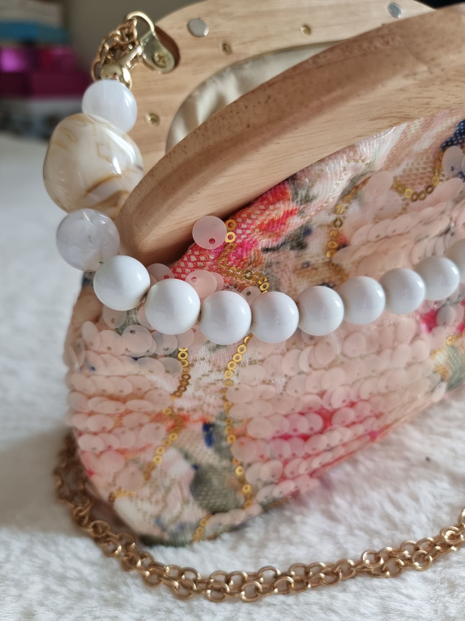 Clutch de lantejoulas