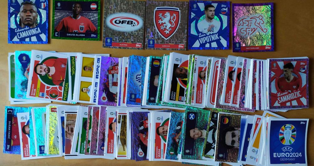 Cromos Euro 2024 TOPPS (Stickers)