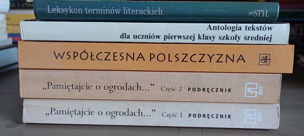 Język polski matura Pamiętajcie o ogrodach kl.1-2 + 3 gratisy