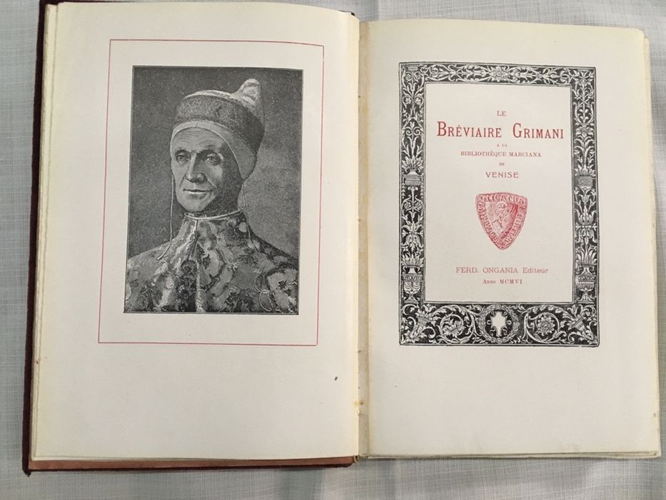Livro Le Bréviaire Grimani de 1906