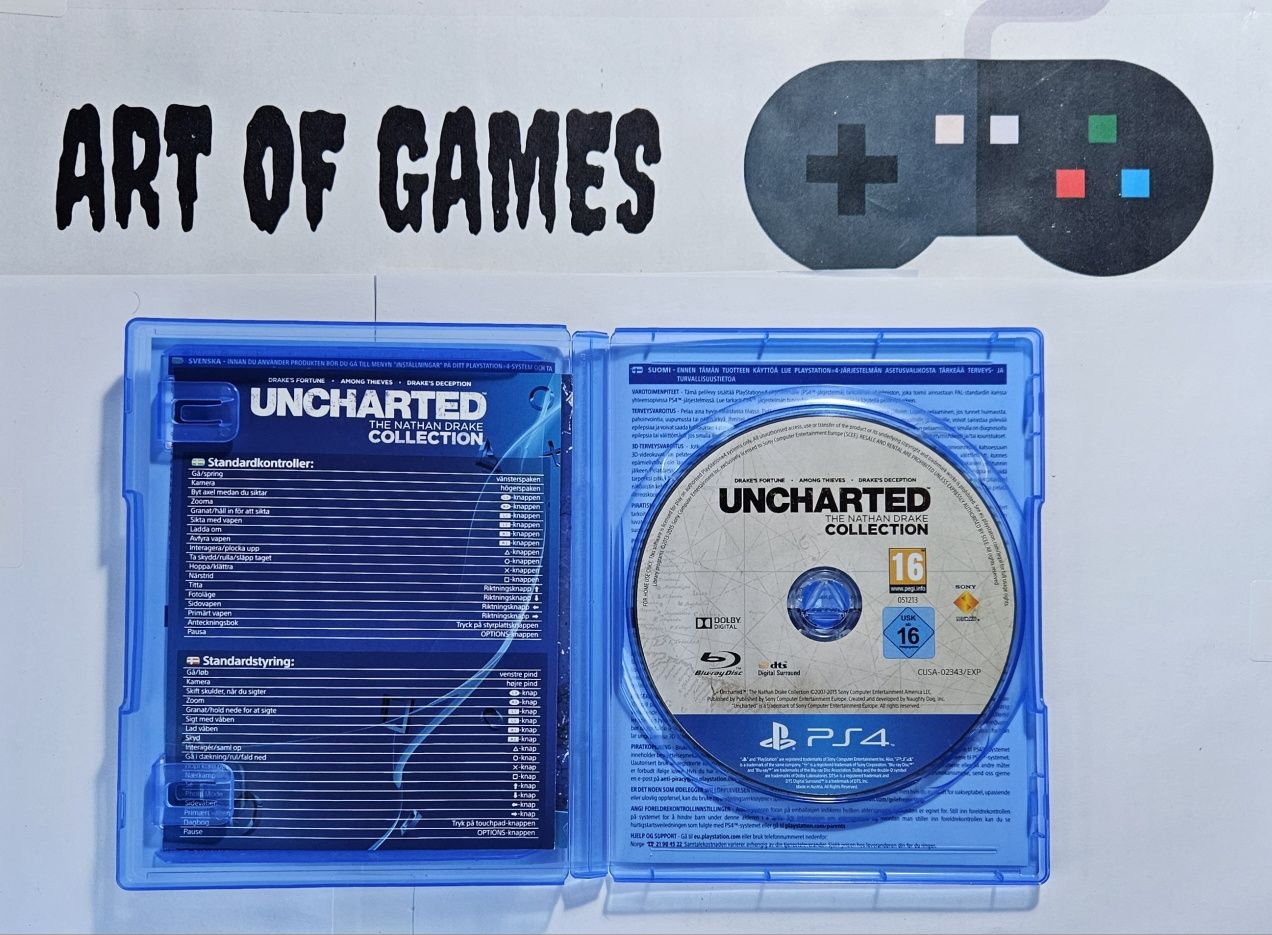 Uncharted Collection PL Ps4 Ps5 Playstation 4 5