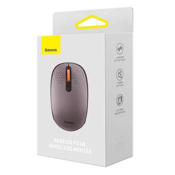 Безшумна Бездротова мишка Baseus F01A Wireless Mouse 2.4G