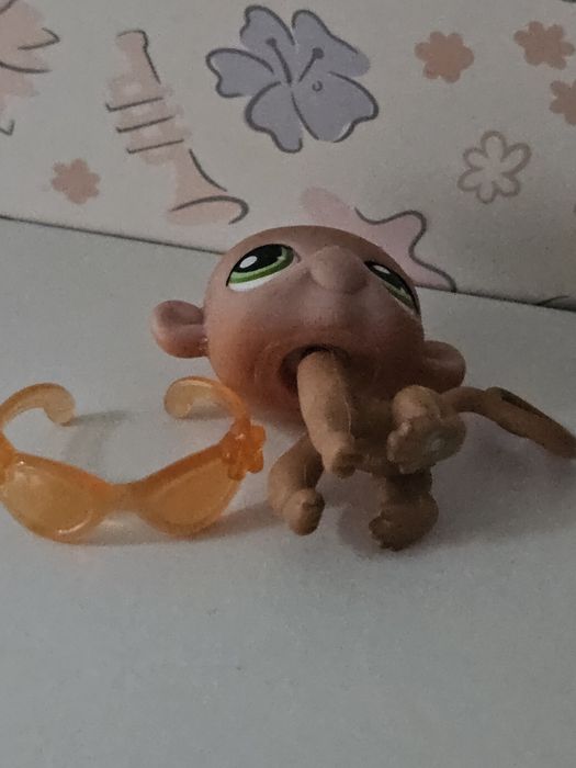 Małpka LPS + okulary