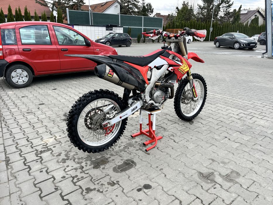 Honda crf 450 wtrysk