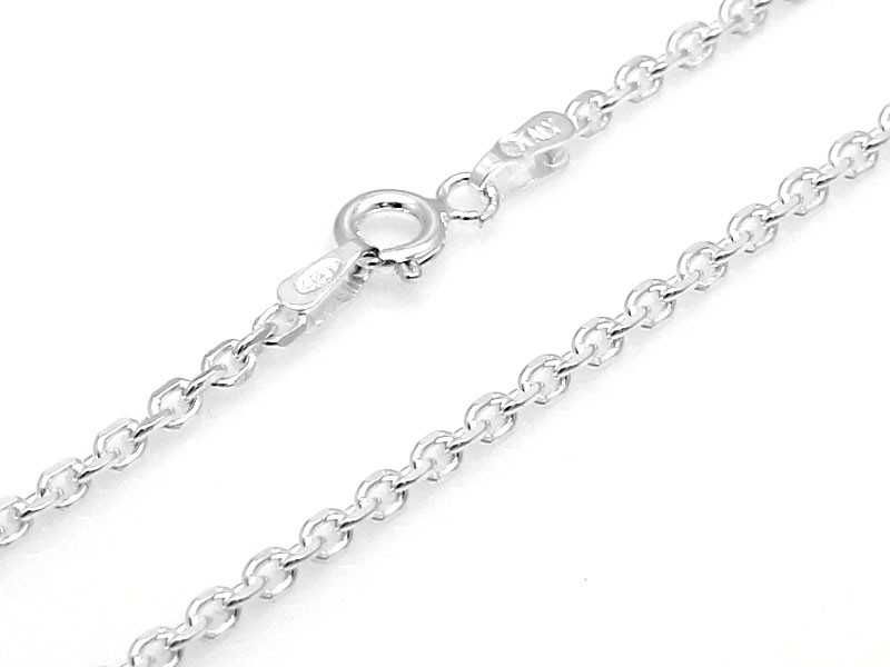 Srebrny łańcuszek splot ankier 2,4 mm próby 925