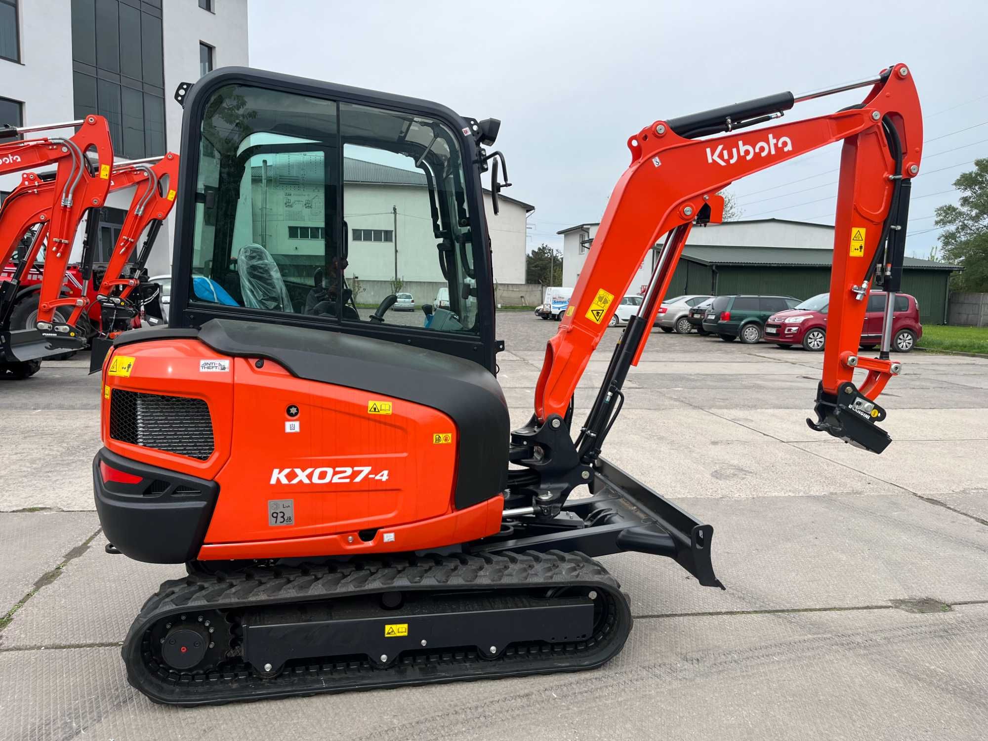 Міні-екскаватор Kubota KX27-4 НОВИЙ 2024 рік (JCB 26C/ Yanmar)