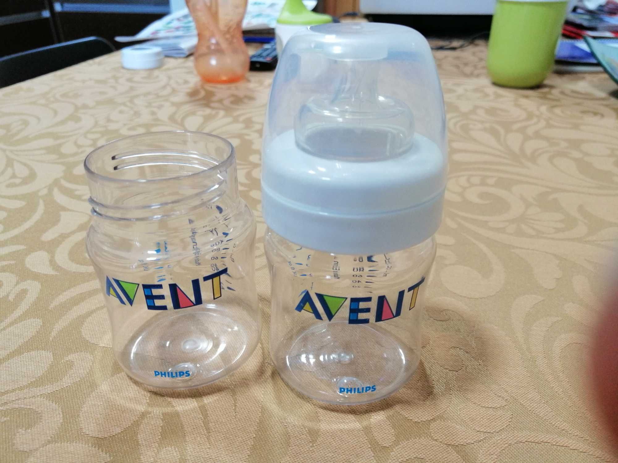 2 biberões, Avenit, até 125 ml