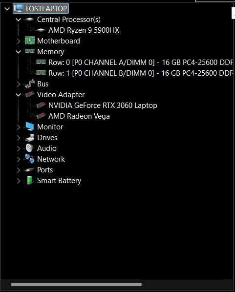 Asus Rog G15 (g513qm) 5900hx/3060/32 GB