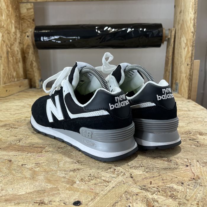 Чоловічі кросівки Нью Беленс 574 Black White