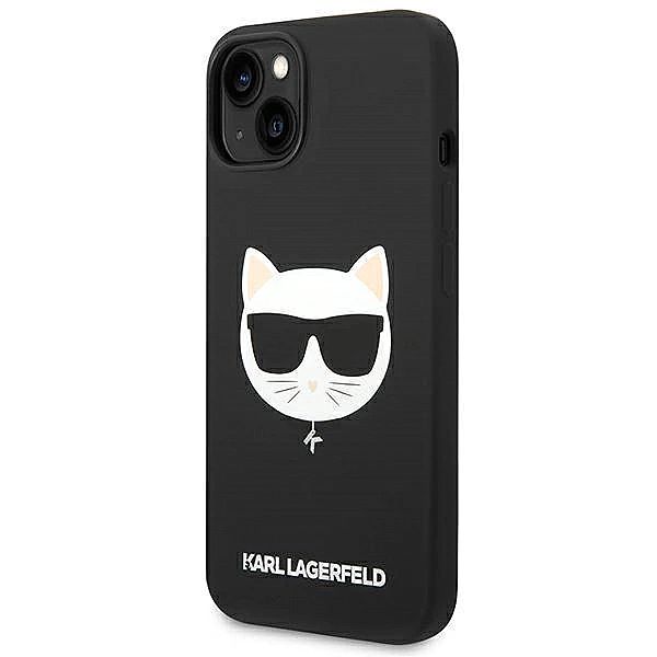 Etui Karl Lagerfeld Silicone Choupette Head MagSafe na iPhone 14 Plus