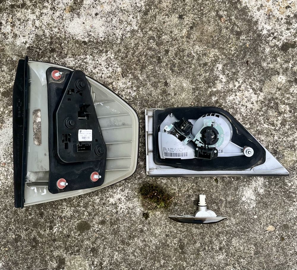 Przyciemnione lampy i migacze/kierunkowskazy do BMW X3 E83