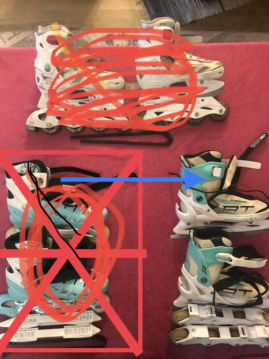 Łyżworolki dla dzieci regulowane