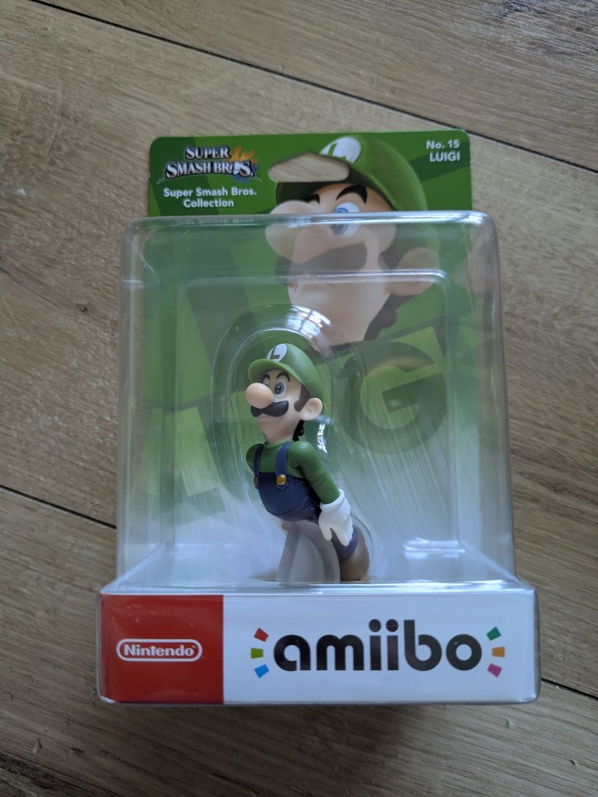 Figurka Amiibo / Luigi / Super Smash Bros