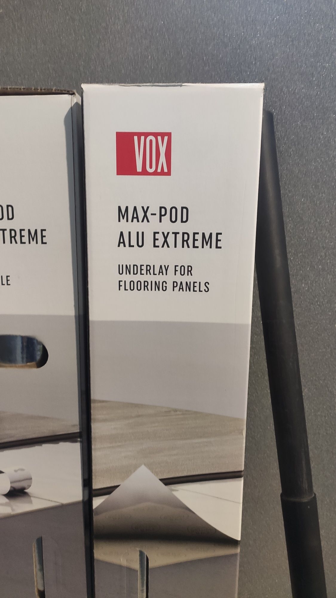 Podkład pod panele MAX-POD ALU EXTREME 1,6 mm