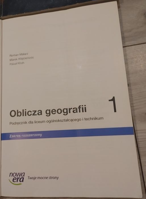 Oblicza geografii 1 i 2 poziom rozszerzony