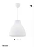 Lampa wisząca IKEA biała (wiecej sztuk)
