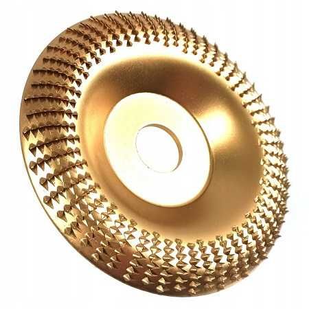 Tarnik tarcza do szlifowania rzeźbienia  drewna 125mm Wypukła