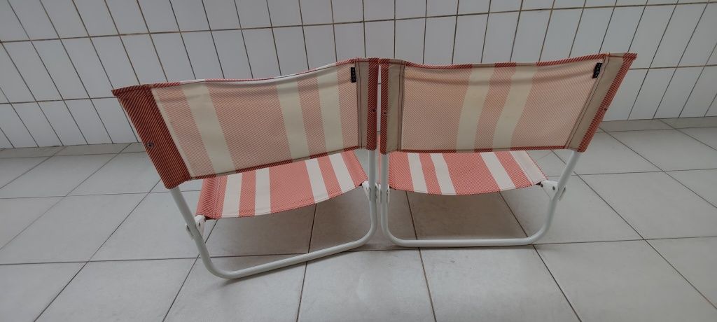 2 cadeiras de praia