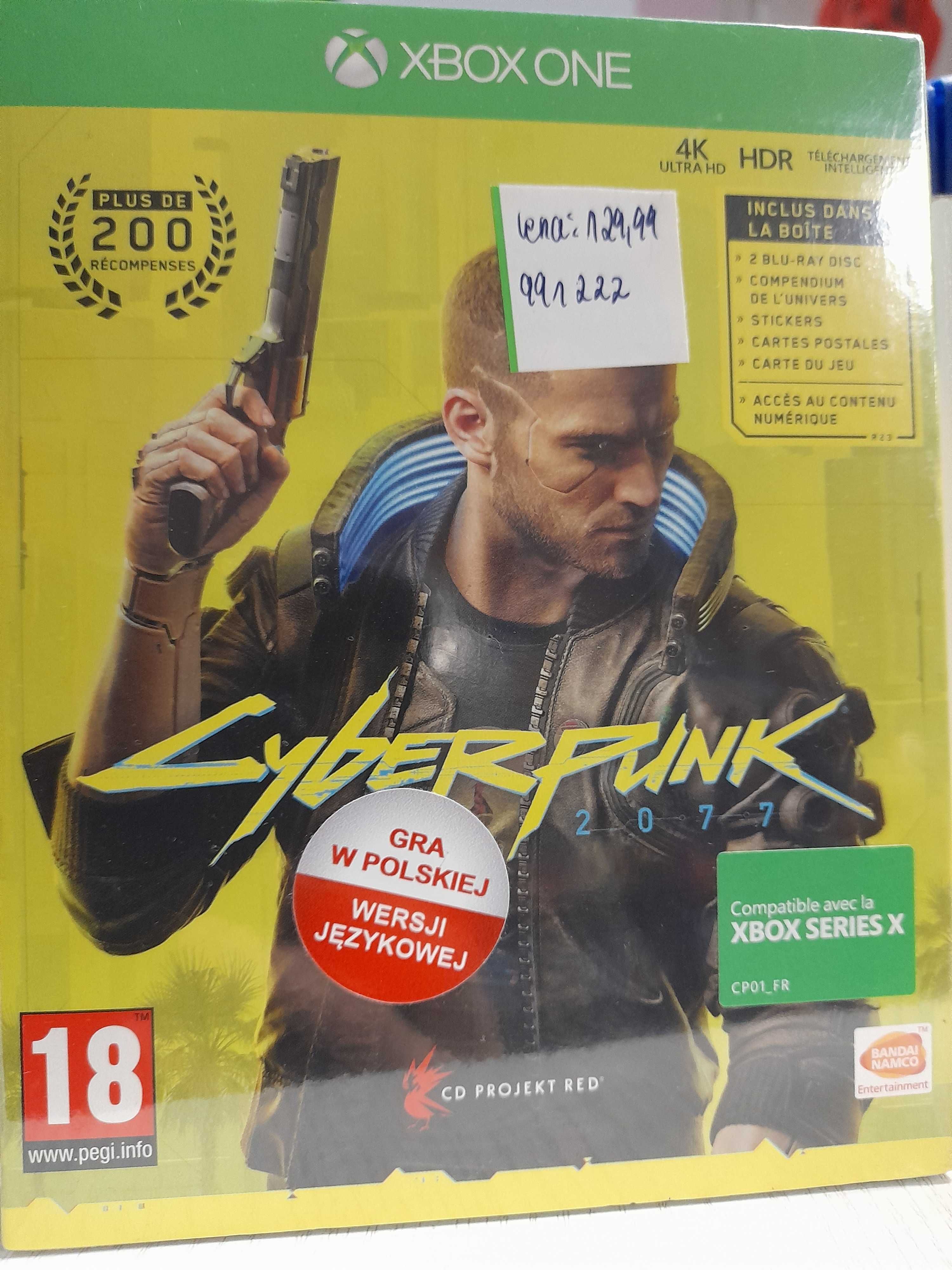 Cyberpunk xbox one, sklep Tychy, gra nowa