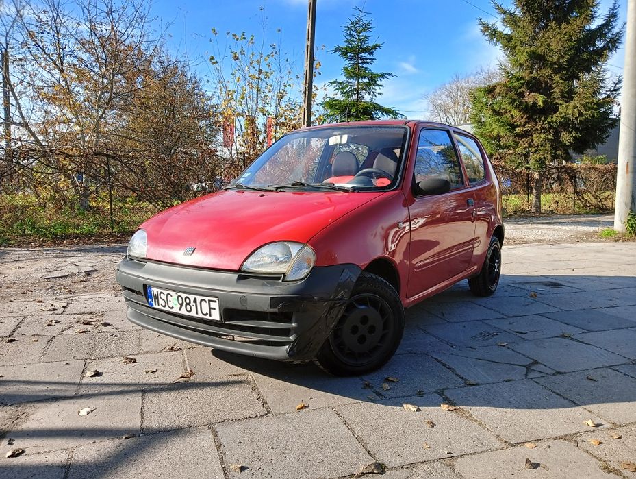 Fiat Seicento 1,1 Benz 03r bdb stan do jazdy zadbany