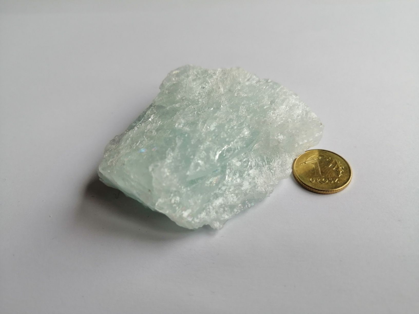 Naturalny kamień Akwamaryna w formie surowych brył nr 3