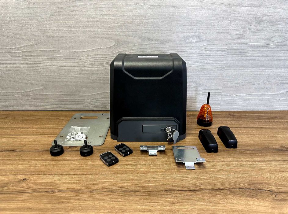 Автоматика для відкатних воріт, Мотор, Двигун, Привід на ворота,