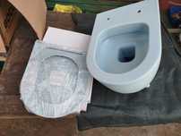 Misa WC Bocchi V-Tondo kolor Ice-Blue