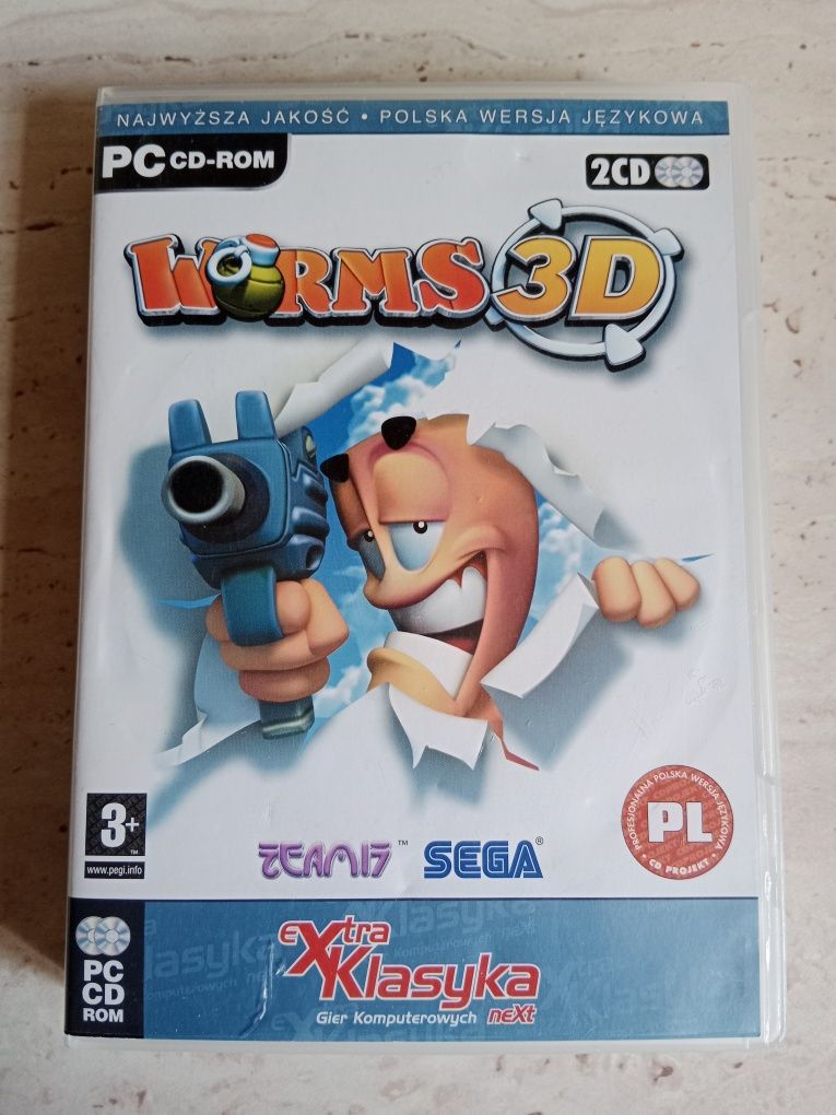 Worms 3D 2CD polska wersja