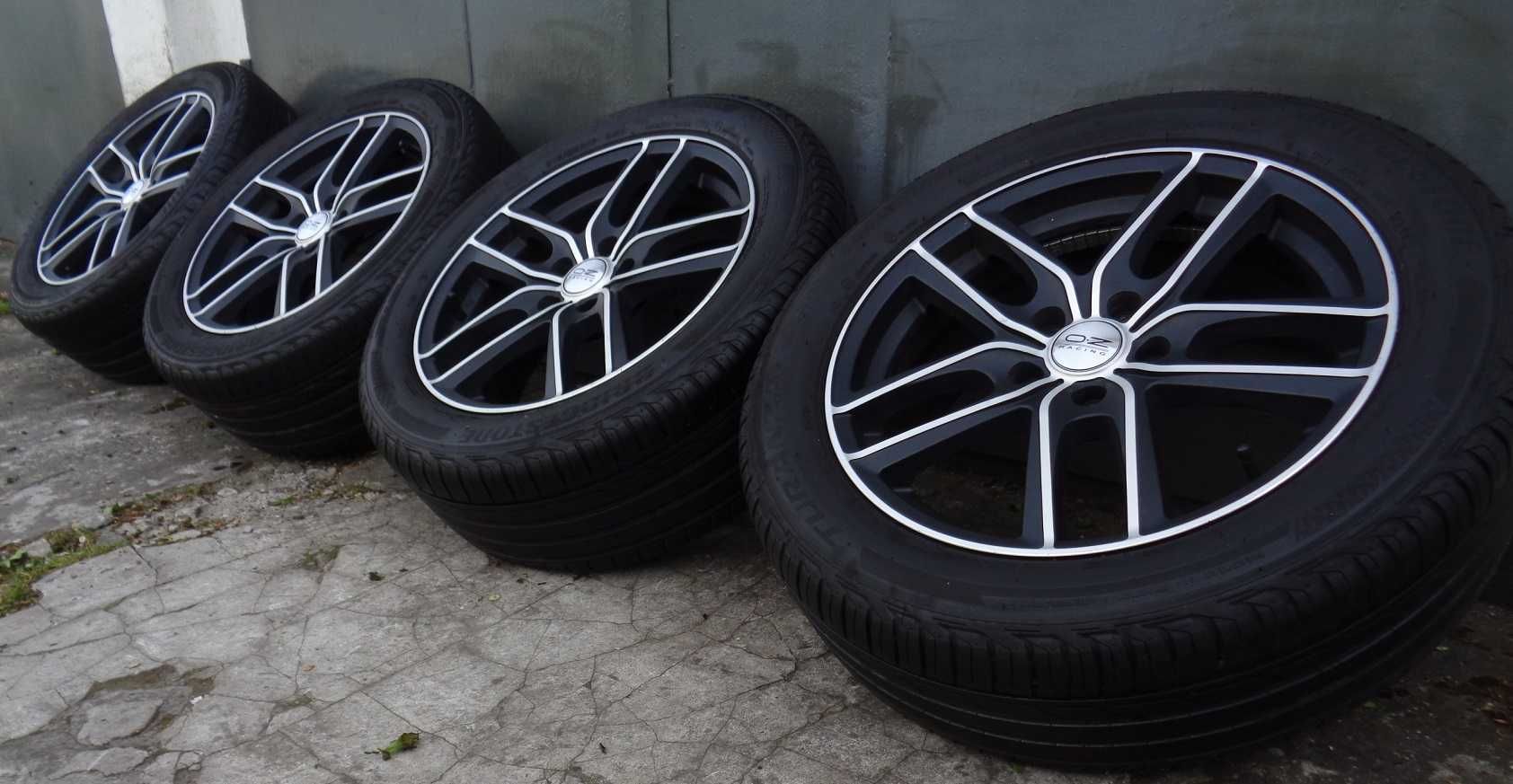 OZ Racing 17 cali 5x112 VW, Audi, Seat, Mercedes + opony 215/55R17