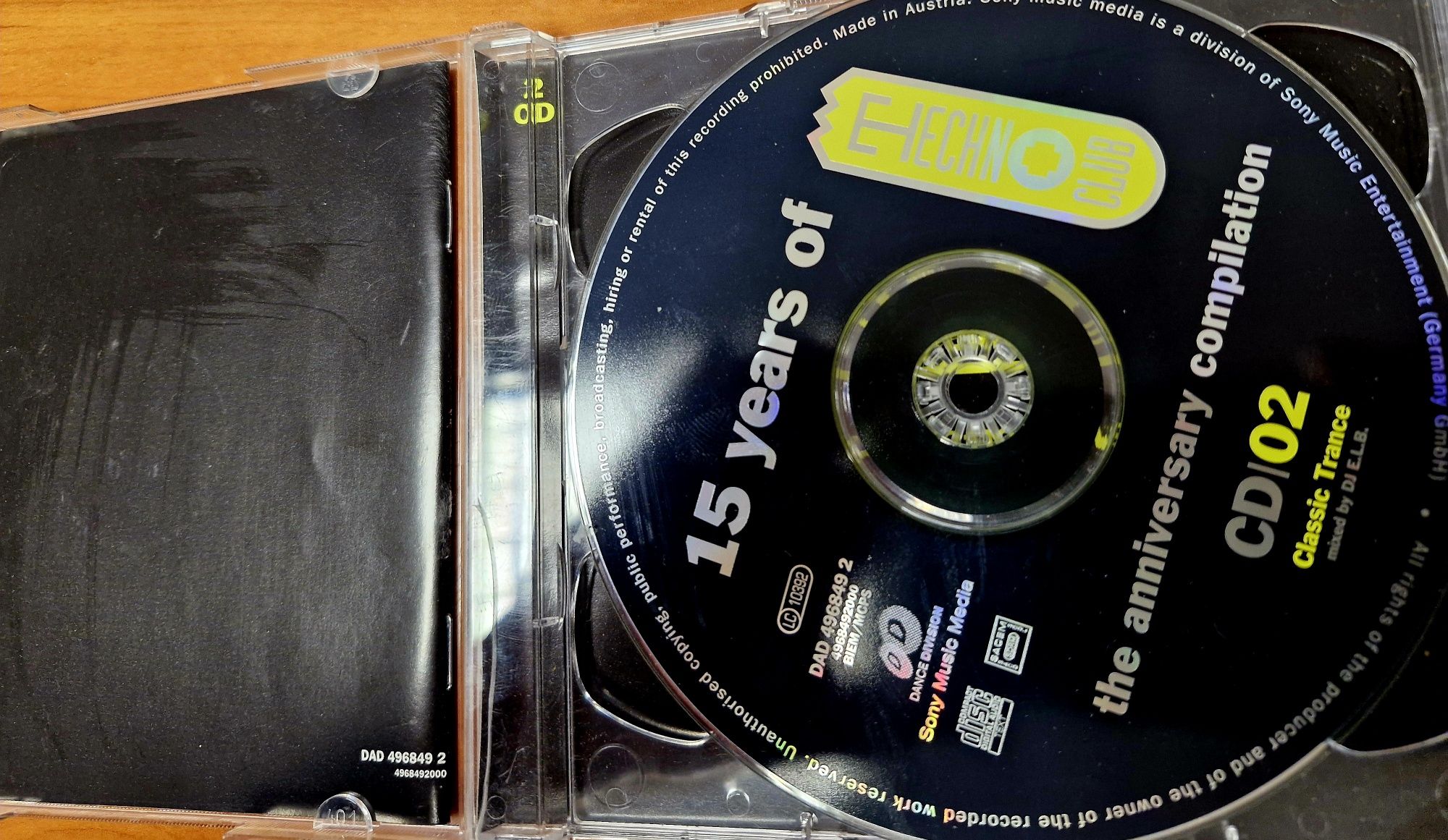 15 Years Of Technoclub - The Anniversary Compilation 2xCD 1999 Germany