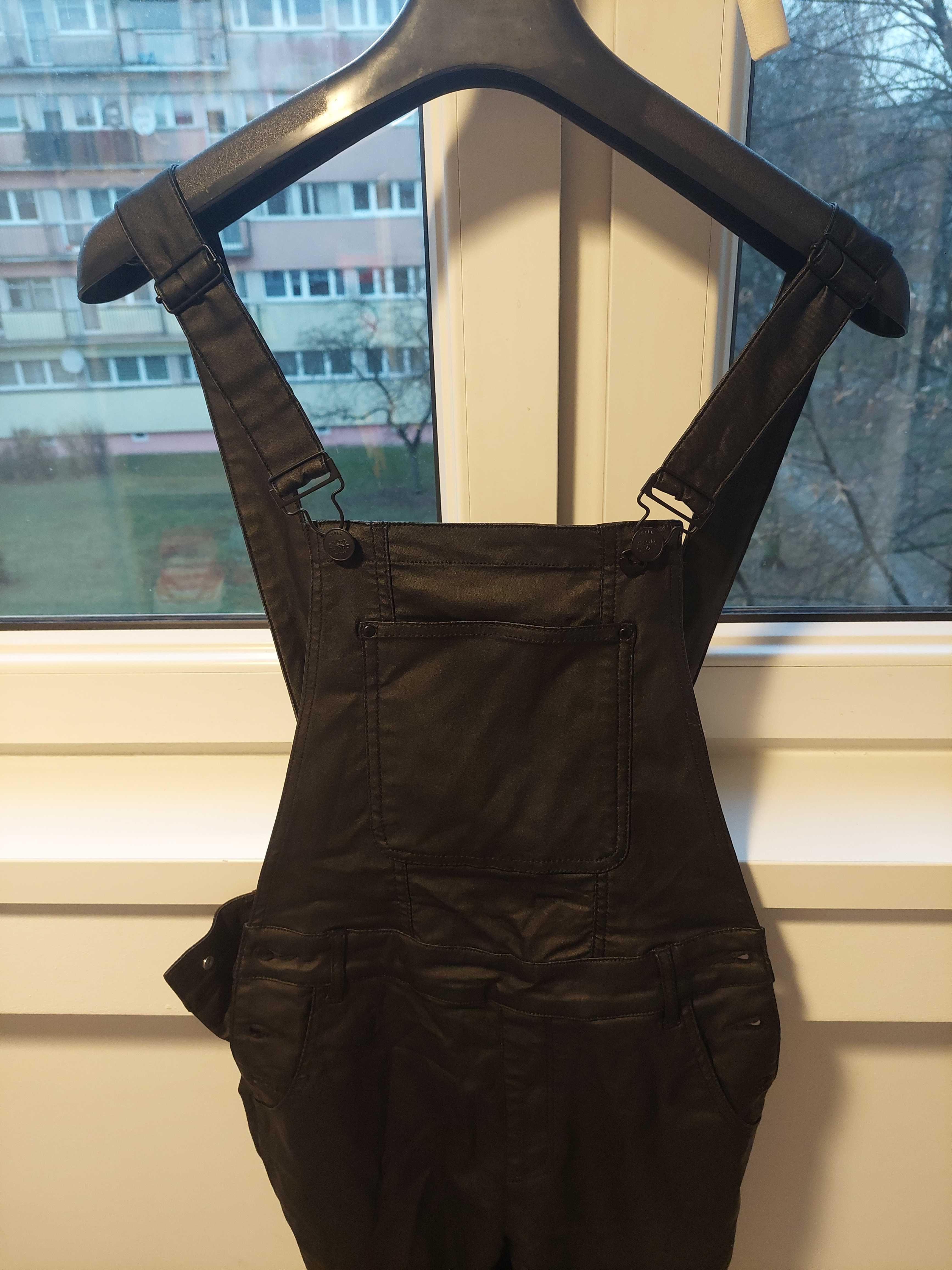 Skórzane ogrodniczki Cropp r. 38