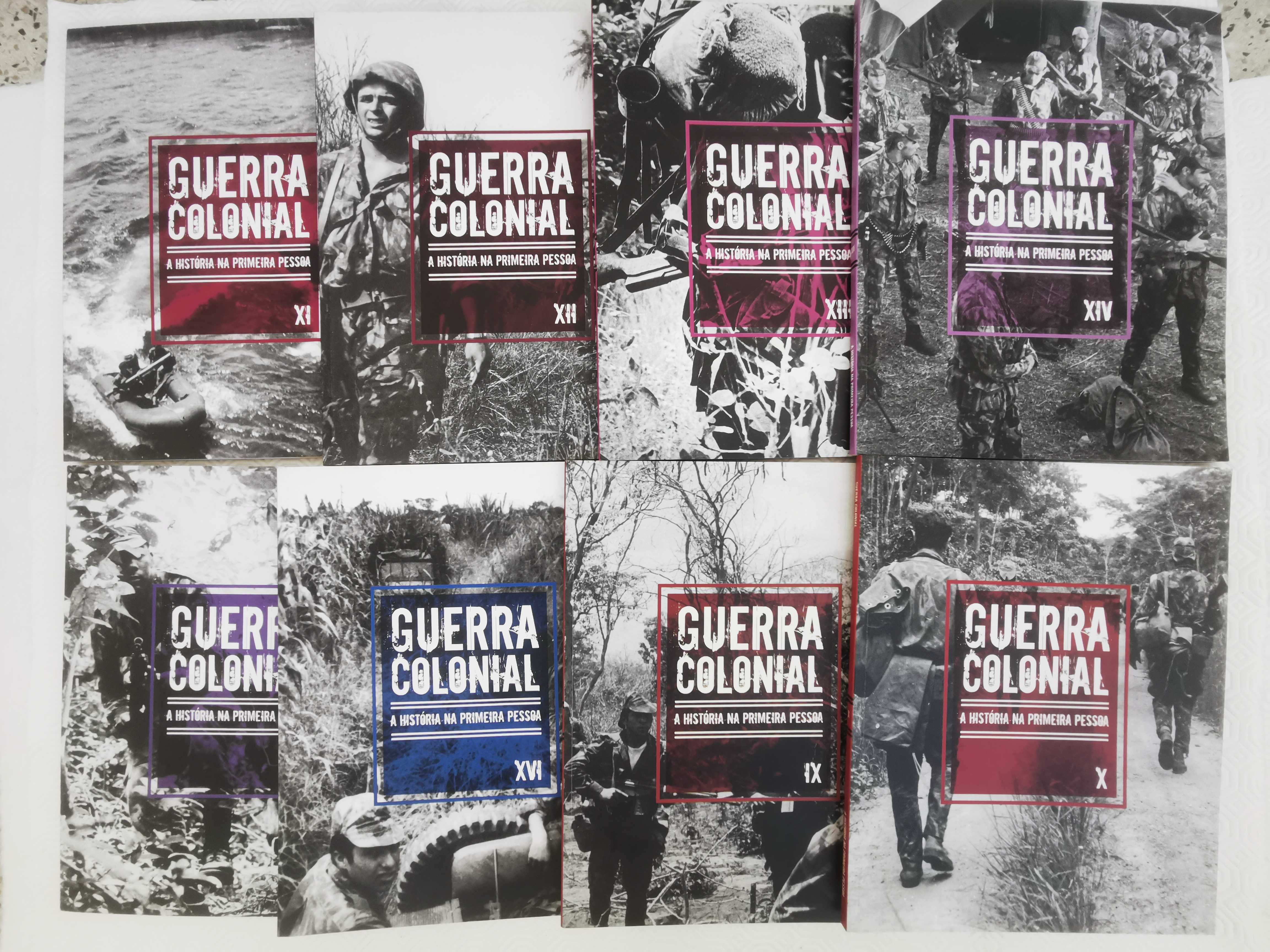 Coleção guerra Colonial 16 volumes